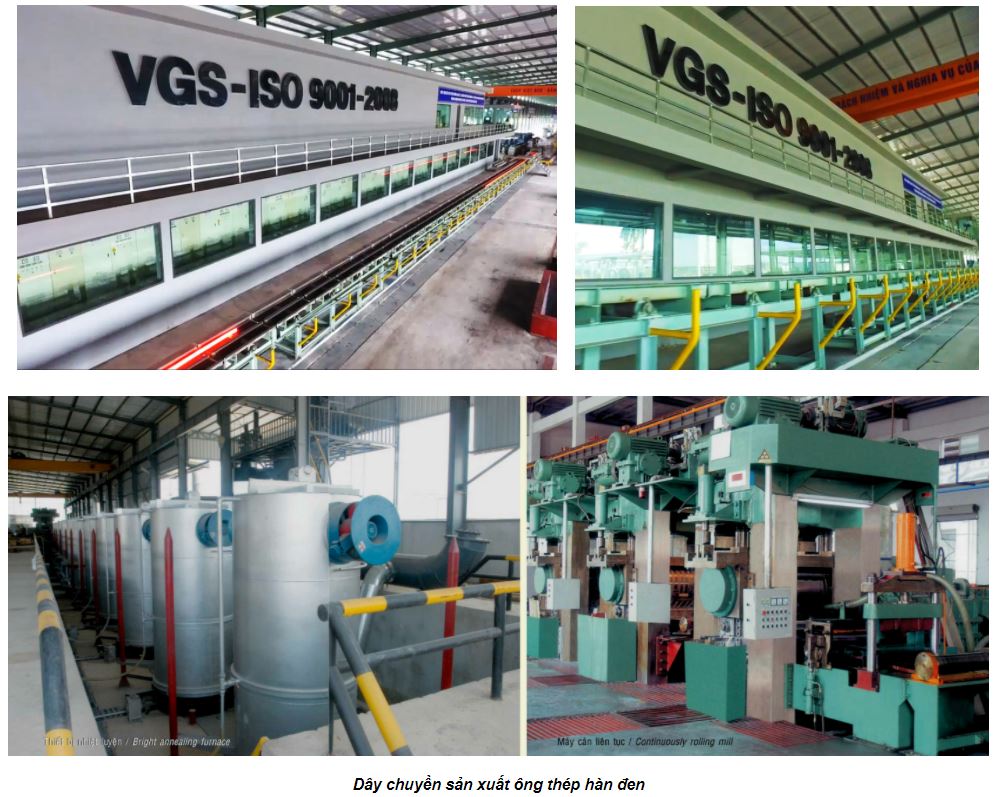 Dây chuyền công nghệ sản xuất Thép Việt Đức và Tiêu chuẩn chất lượng, chứng chỉ Thép Việt Đức