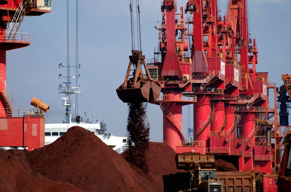 Tồn kho quặng sắt tại các cảng Trung Quốc giảm 0,21%