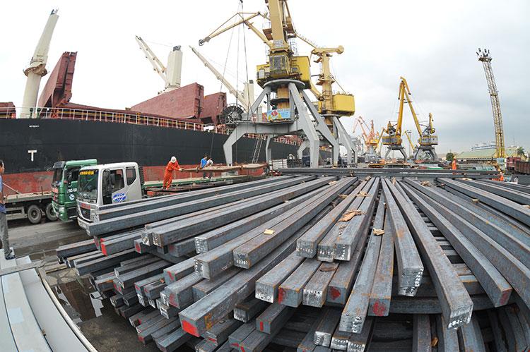 Nhập khẩu thép bán thành phẩm của Trung Quốc  trong 10 tháng đầu năm 2020 tăng hơn 900%